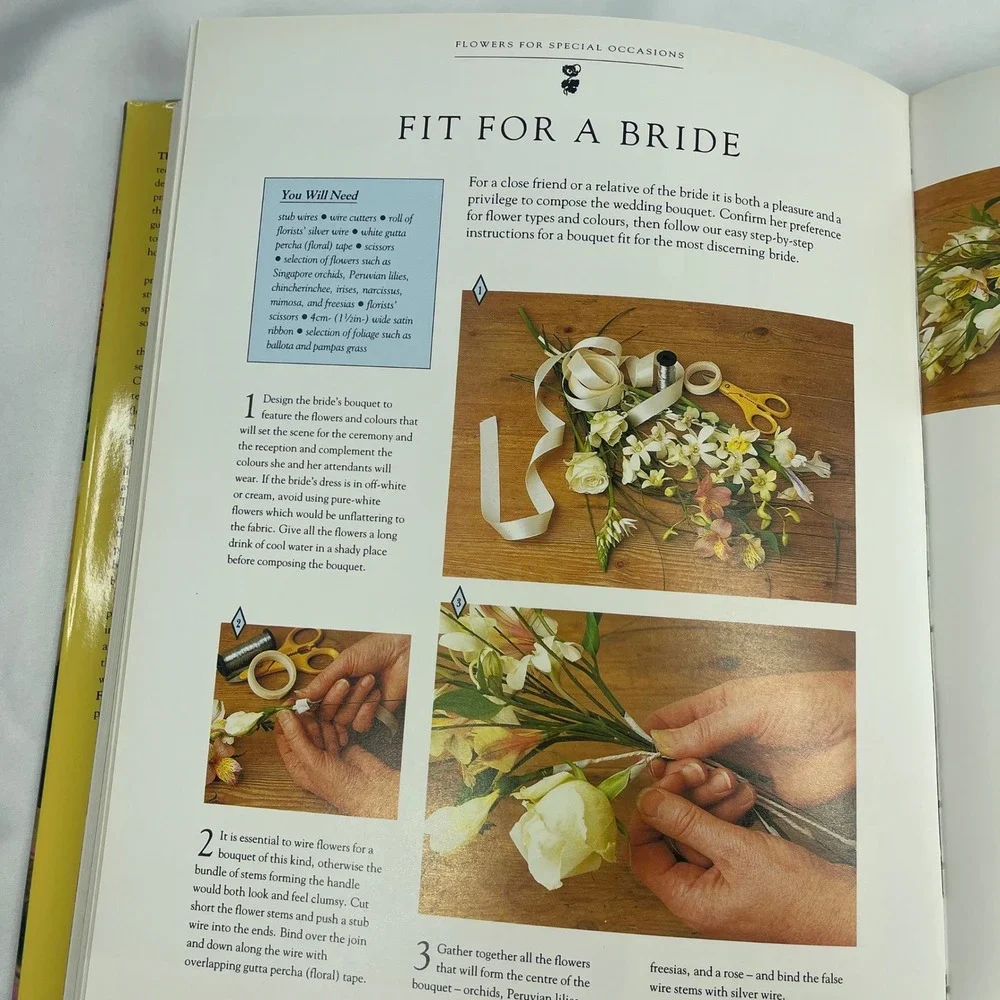 The Complete Flower Arranger Pamela Westland HC DJ 1993 Floral Design Guide